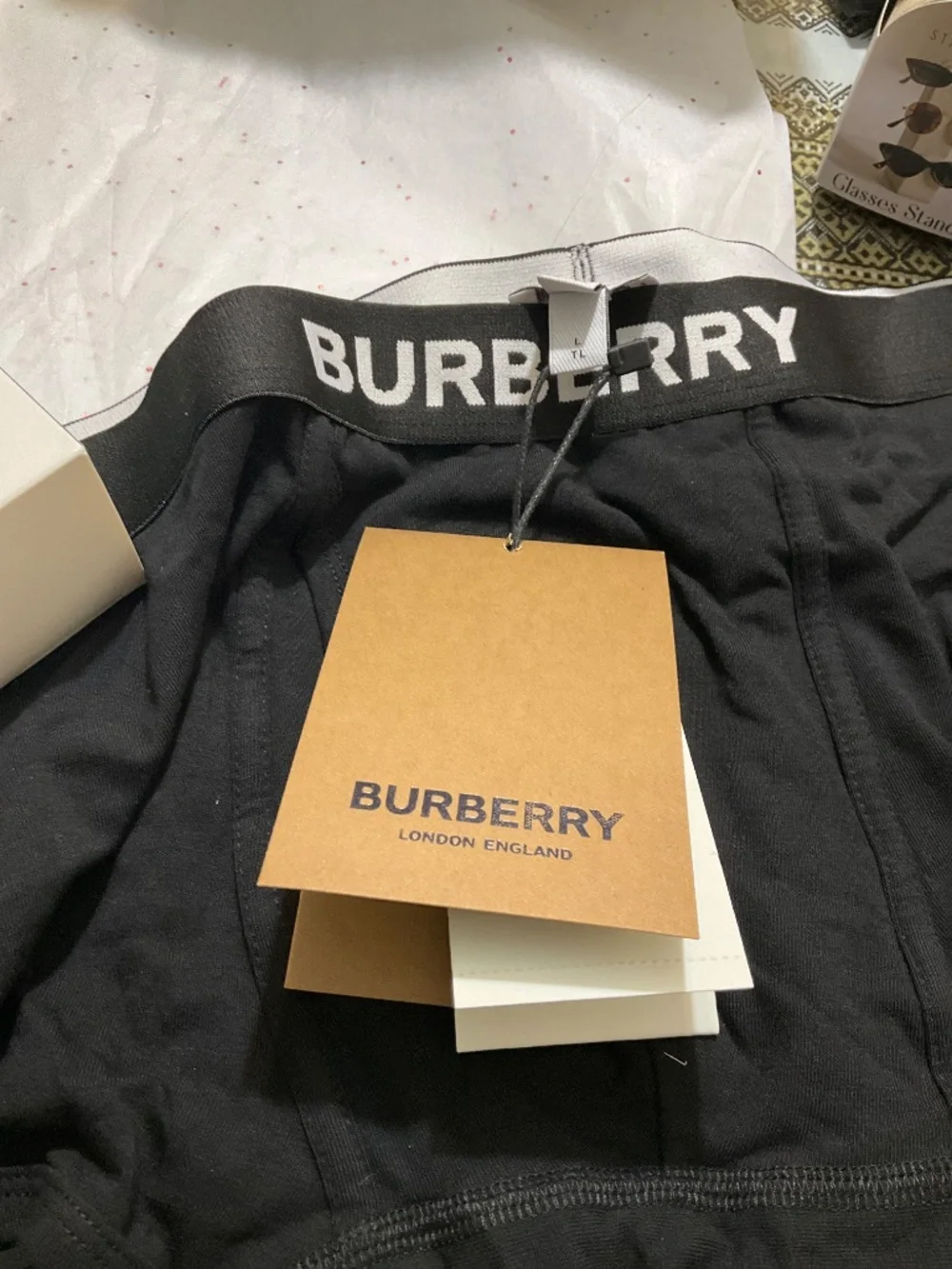 Burberry - Stretch-Cotton Jersey Boxer Briefs - Black - Picture 3 of 6